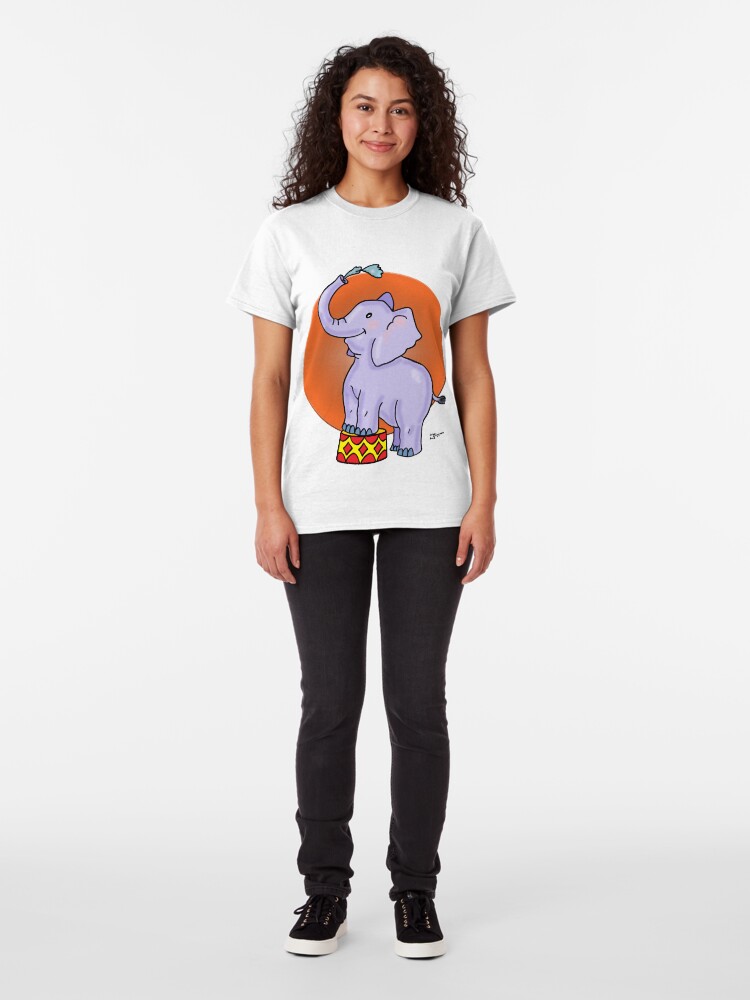 Alternate view of Baby Circus Elephant Classic T-Shirt