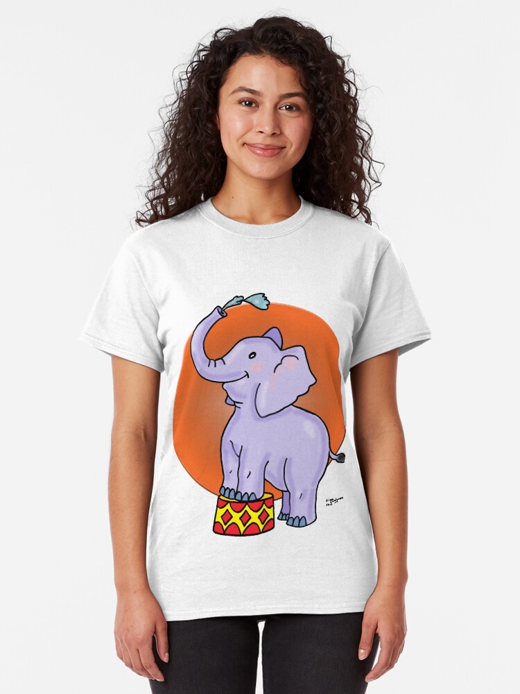 Alternate view of Baby Circus Elephant Classic T-Shirt
