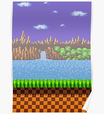 Green Hill Zone Poster