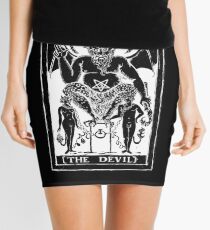 The Devil Tarot card by Shayne of the Dead Mini Skirt