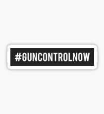 Gun Control now Sticker