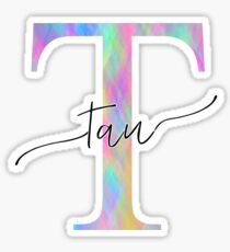 Tau Sticker