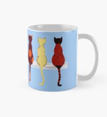 Fence sitters (Blue) Mug