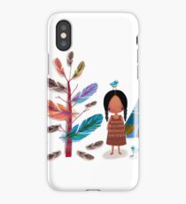 The Feather Tree iPhone Case