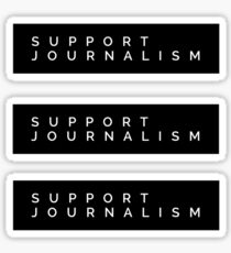 Support Journalism Sticker
