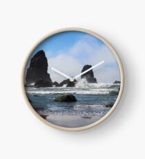 ROCKY WAVES Clock