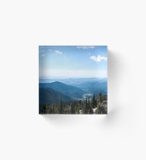 CHIEF MOUNTAIN Acrylic Block