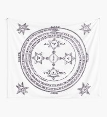 Magical Circle of King Solomon BIG Wall Tapestry