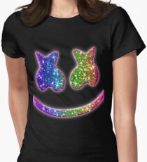 Camiseta entallada para mujer Rainbow Marshmello