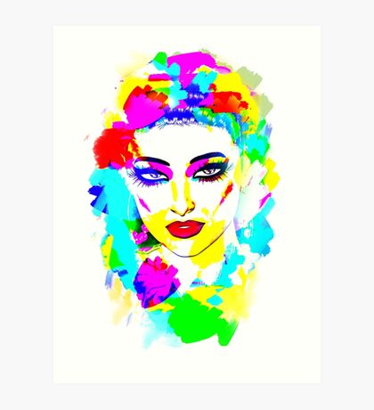 Abstract Womens Faces By Tk0920 Redbubble