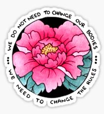 Body Positivity Art Sticker