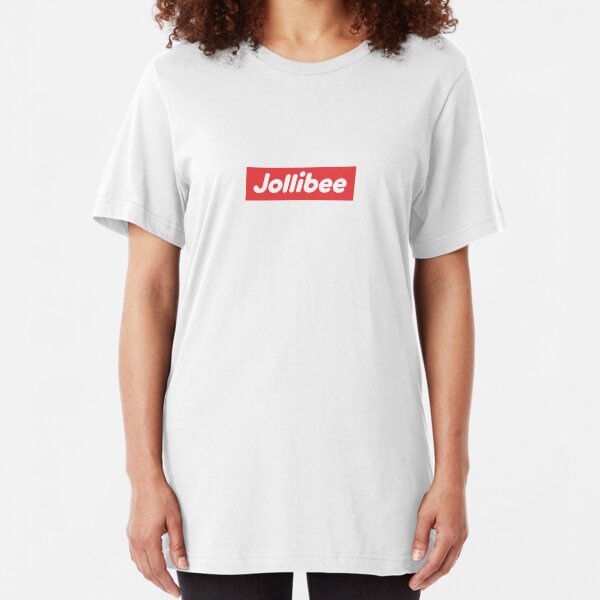 Jollibee Box Logo Slim Fit T-Shirt