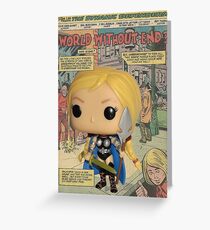 Funko POP! Valkyrie Is Here Greeting Card