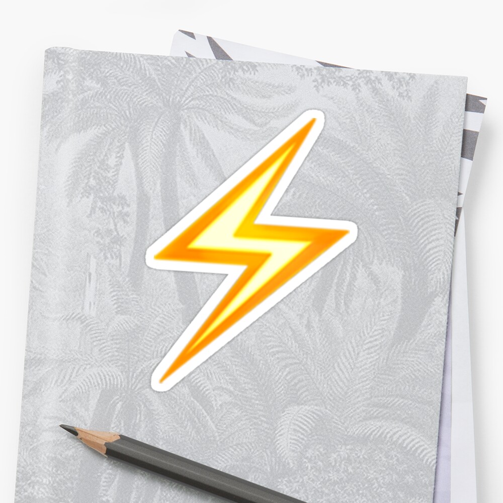 lightning bolt copy and paste emoji