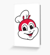 Jollibee Mascot Greeting Card