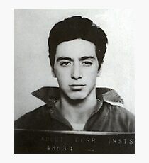 al pacino mugshot Photographic Print