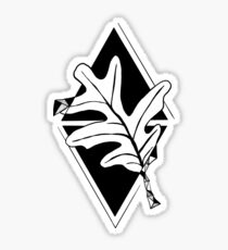 Geometric oak Sticker