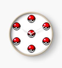 Pokemon Pixel Pokeball - Pokemon Go Clock
