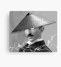 Nikola Tesla Metal Print