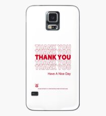 Plastiktütenhemd - danke Hülle & Klebefolie für Samsung Galaxy