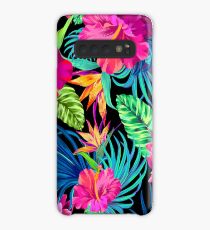 Drive You Mad Hibiscus Pattern Case/Skin for Samsung Galaxy
