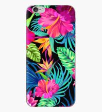 Drive You Mad Hibiscus Pattern iPhone Case