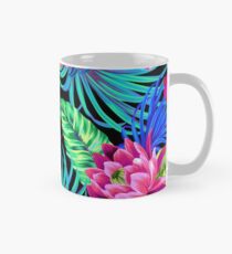 Drive You Mad Hibiscus Pattern Mug