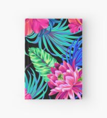 Fahren Sie Mad Hibiscus Pattern Notizbuch