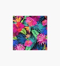 Fahren Sie Mad Hibiscus Pattern Galeriedruck