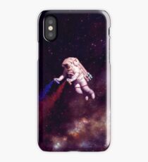 Shooting Stars - the astronaut artist iPhone Case