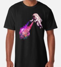 Camiseta larga Shooting Stars - the astronaut artist