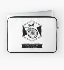 Bike Happiness Laptop Sleeve