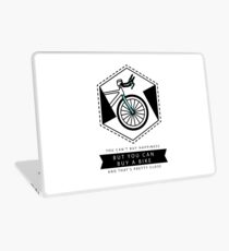 Bike Happiness Laptop Skin
