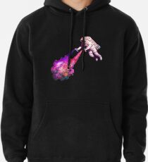 Shooting Stars - the astronaut artist Pullover Hoodie