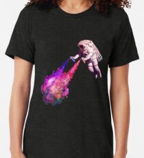 Camiseta de tejido mixto Shooting Stars - the astronaut artist