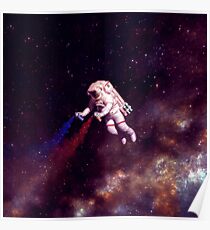 Shooting Stars - der Astronautenkünstler Poster