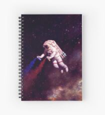 Shooting Stars - der Astronautenkünstler Spiralblock