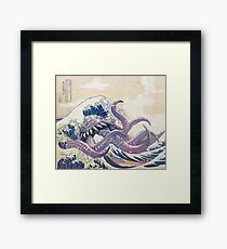 The Great Ultros Off Kanagawa Framed Print