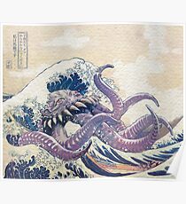 The Great Ultros Off Kanagawa Poster