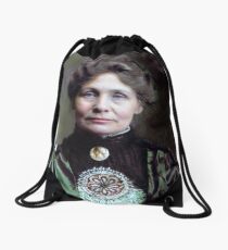 Emmeline Pankhurst - 1910 Drawstring Bag