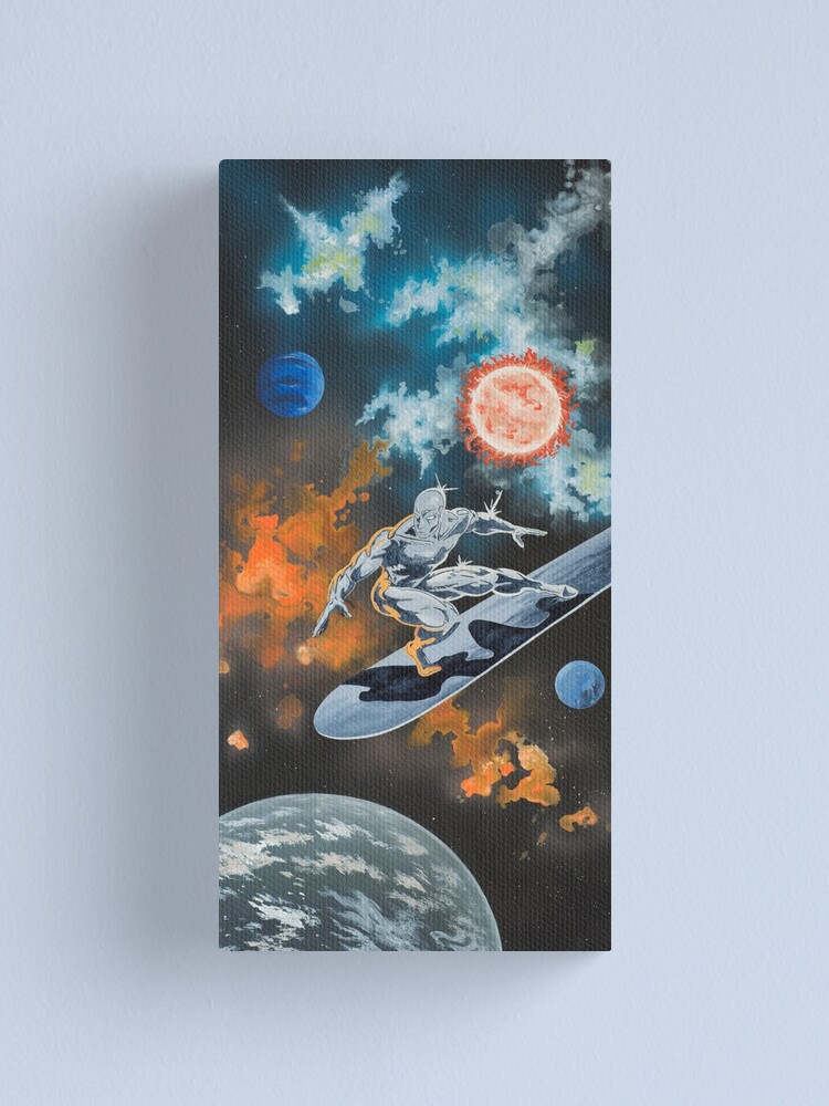 Alternate view of Silver Surfer Canvas Print