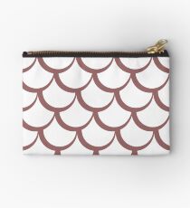 Fish Scales Dusky Pink Studio Pouch