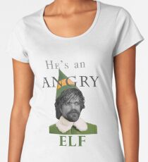 Angry Elf Women's Premium T-Shirt