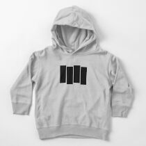 Black F Toddler Pullover Hoodie