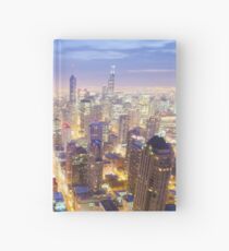 Cuaderno de tapa dura Chicago Skyline