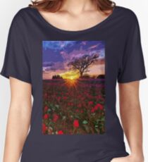 Skagit Valley, Tulip fields Women's Relaxed Fit T-Shirt
