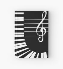 Cuaderno de tapa dura Teclas del piano