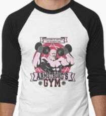 Starke Arm Gym Baseballshirt für Männer