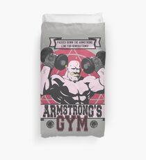 Strong Arm Gym Duvet Cover