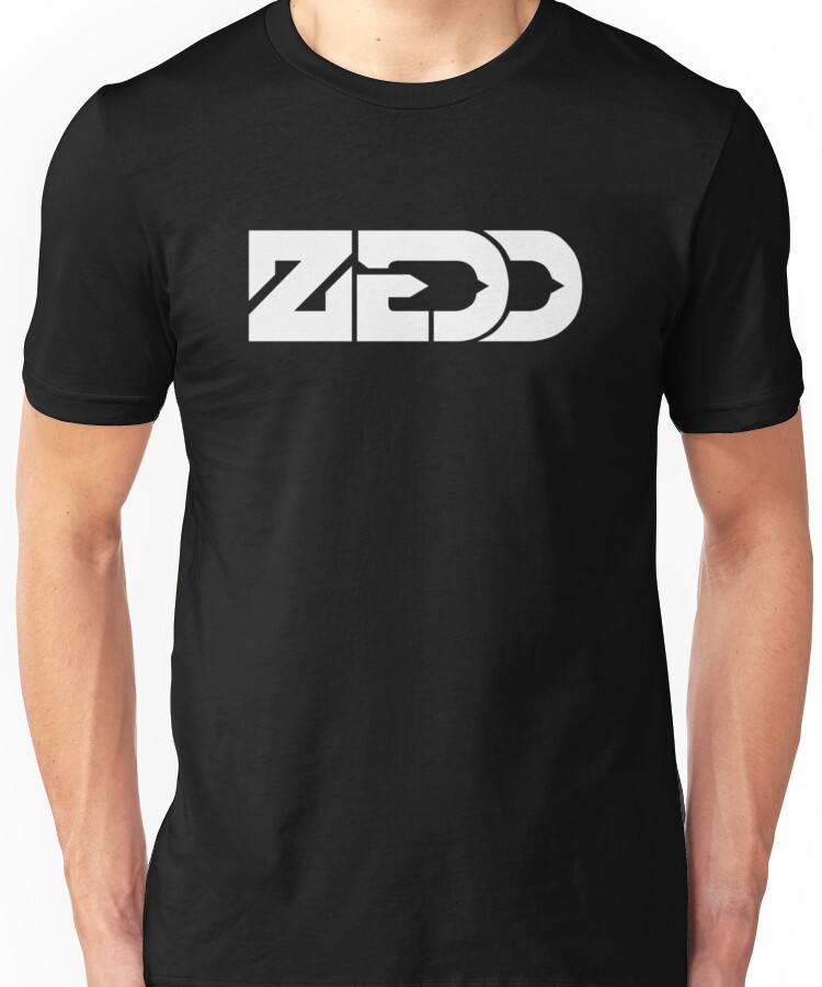 zedd - Breath you tell my ear circles inside me,    Unisex T-Shirt
